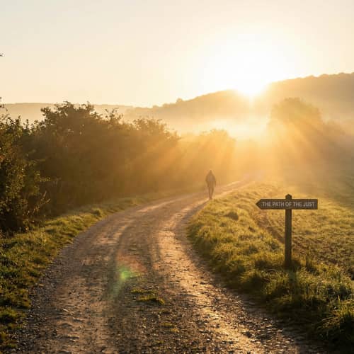 Shining Light: The Path of the Just