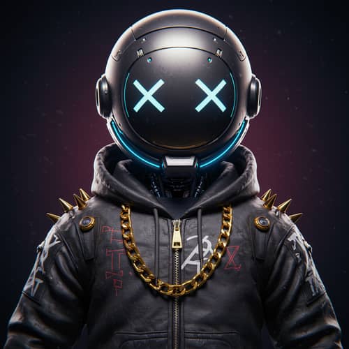 Futuristic Cyberpunk Character Design in Ultra-HD
