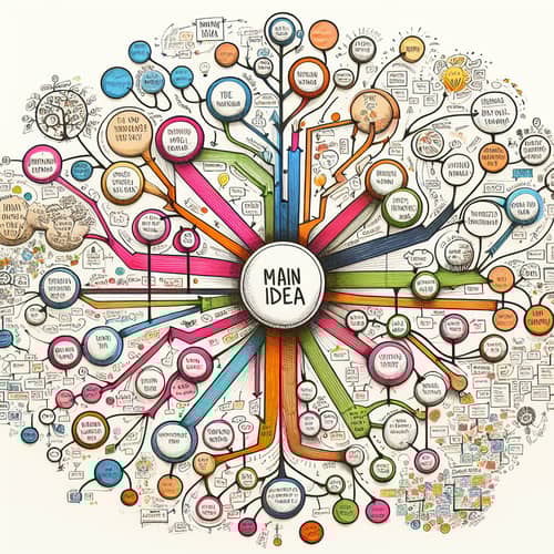 Creative Mind Map Design: Explore Ideas & Concepts