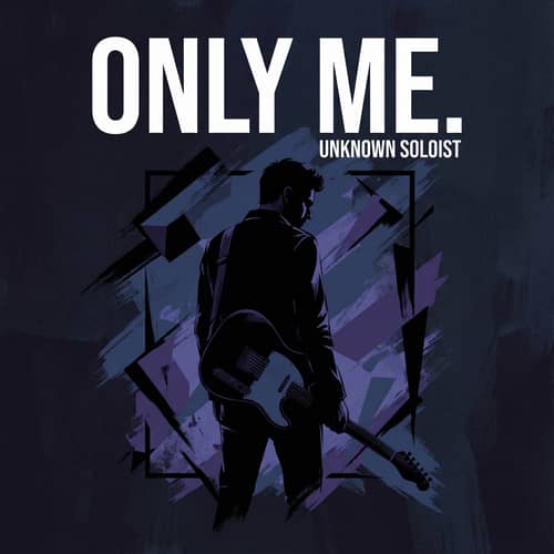 Bold Album Cover Design for 'Only Me'