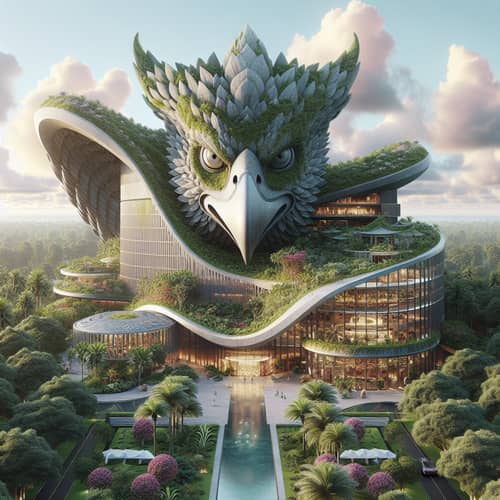 Explore Nusantara Botanical Garden's Garuda-Inspired Design