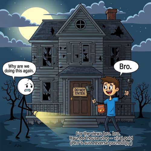 Haunted House Vlog: Spooky Adventures Await