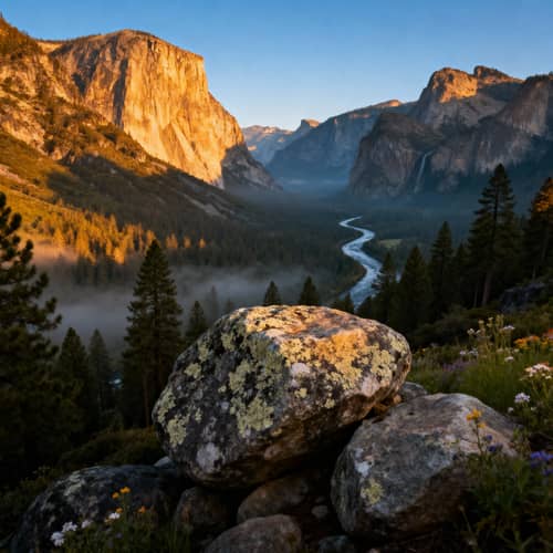 Stunning Landscape Scenery with Dramatic Lighting Stunning Landscape Scenery with Dramatic Lighting