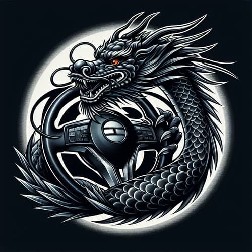 Dragon Meets Steering Wheel: Power & Control Blend