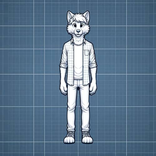 2D Furro Avatar - Unique Anthropomorphic Characters