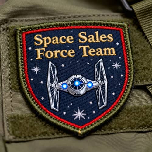 Space Sales Force Team Patch - Military Style