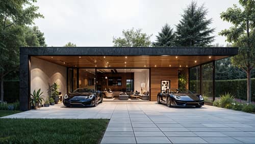 Custom Carport Interior Design Ideas
