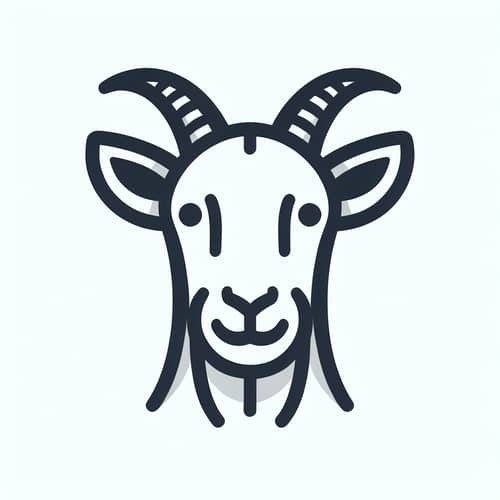 Easy Goat Face Drawing for Beginners