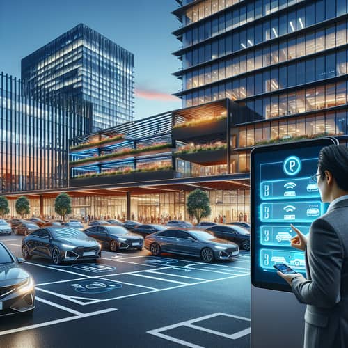 Efficient Urban Parking System with Modern Aesthetics