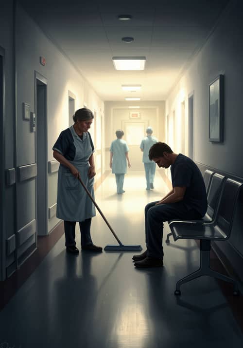 Compassionate Moments in Hospital Corridors