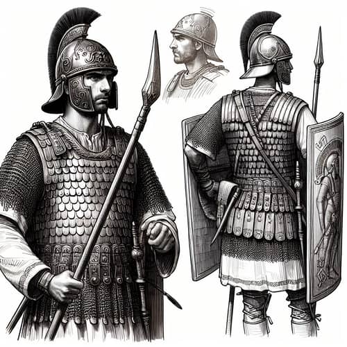 Carthaginian Soldier of Second Punic War Era: Military Gear & Weapons