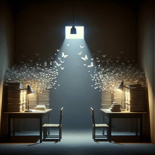 Lack of Information Exchange Symbolized