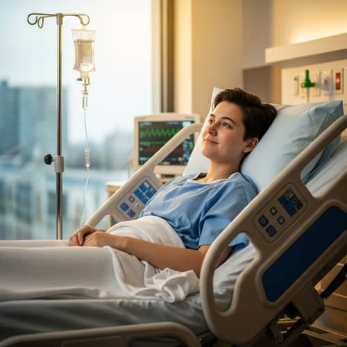Me in a Hospital Bed