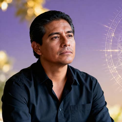 Realistic Portrait of a Hispanic Man in Deep Thought Realistic Portrait of a Hispanic Man in Deep Thought