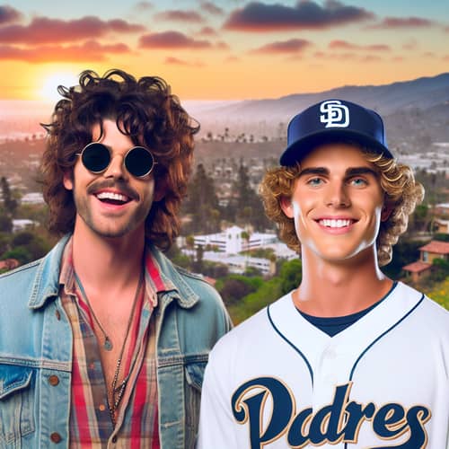 Bob Dylan & Tatis Jr.: Padres Duo in Ojai City Scene