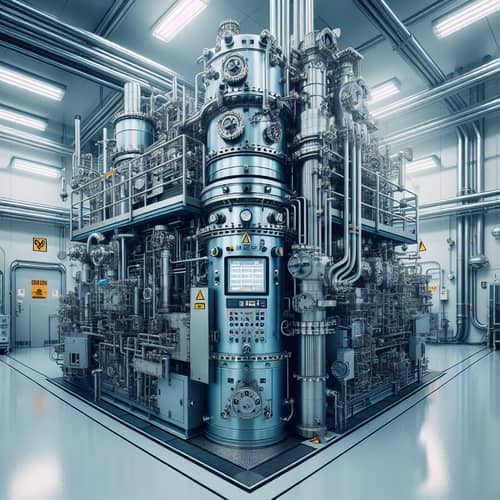 Chemical Vapor Deposition (CVD) Machine - Industrial Scene