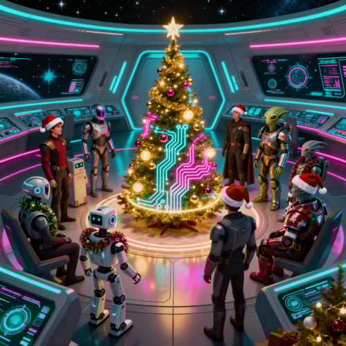 Techno Christmas: AI Meets Holiday Cheer