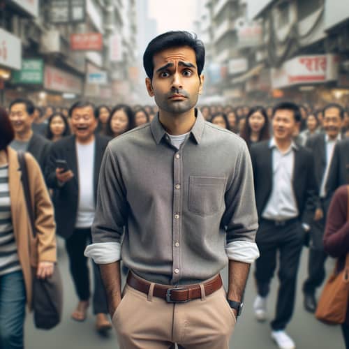 Invisible in a Crowded City: One Man's Quest for Attention