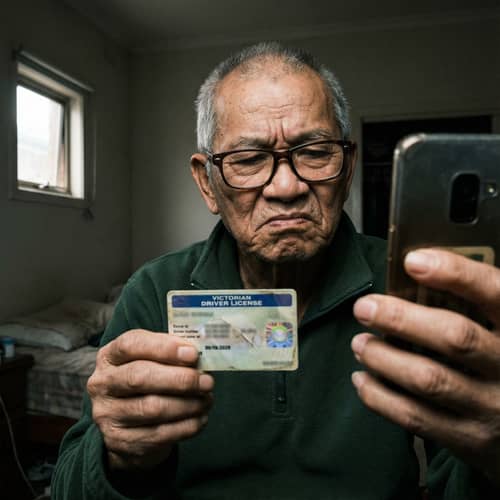 Frustrated Vietnamese Man's Selfie: Capturing Emotion Frustrated Vietnamese Man's Selfie: Capturing Emotion