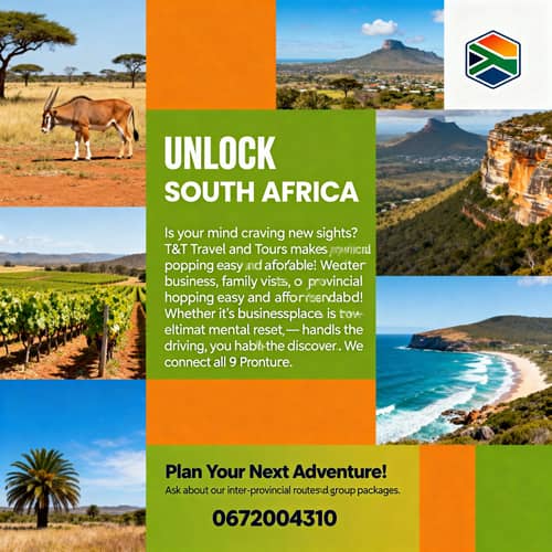 Unlock South Africa with T&T Travel and Tours Unlock South Africa with T&T Travel and Tours
