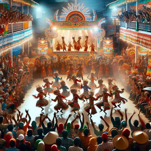 Ajian Dancers at Chicaron Festival | Traditional Festival Fun