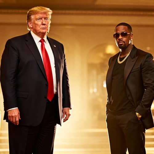 Donald Trump and P Diddy: A Wealthy Encounter Donald Trump and P Diddy: A Wealthy Encounter