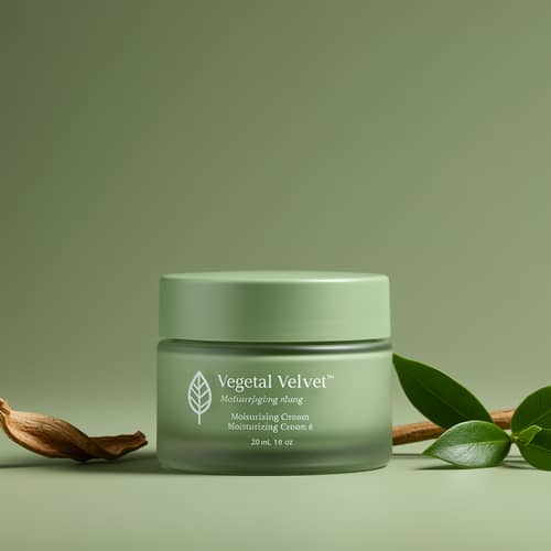 Velours Végétal: Hydrating Cream Packaging Design