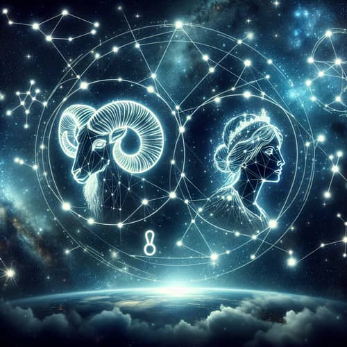 Aries and Virgo Constellations | Celestial Star Gazing