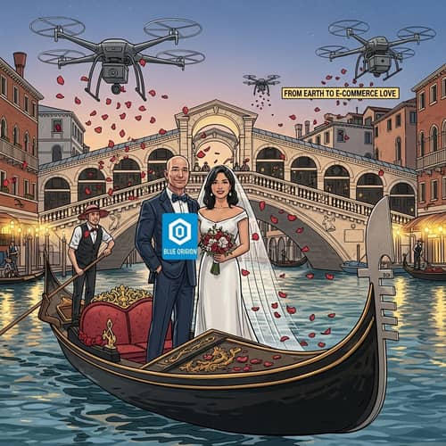 Jeff Bezos & Lauren Sánchez in Romantic Venice