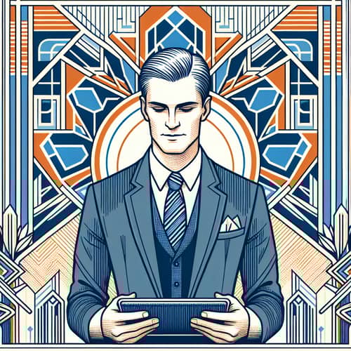 Professional Art Deco Style: Embody Elegance & Focus