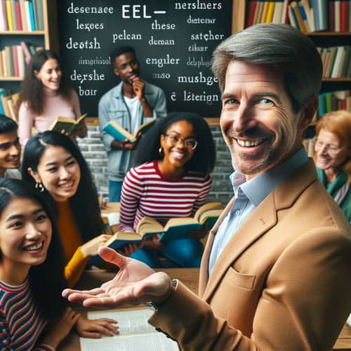 Multicultural English Learning Classroom | Language Exchange Session