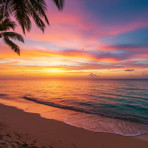 Gamma 77 - Tropical Summer CD Cover Design