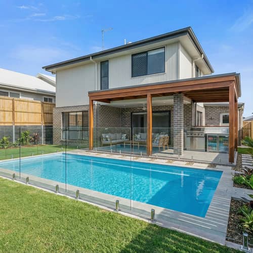 Stunning 6x3m Pool with Glass Fencing & Covered Patio Stunning 6x3m Pool with Glass Fencing & Covered Patio