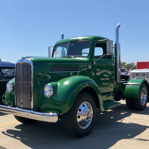 1947 Ford COE Semi - Classic Truck Overview