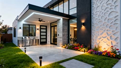 Stunning Urban Modern House Exterior Photography