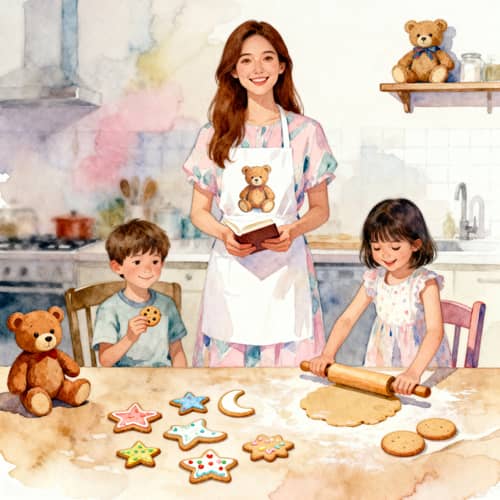 Cozy Kitchen Moments: Joyful Family Baking Cozy Kitchen Moments: Joyful Family Baking