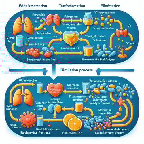 Metabolism of Vitamins: A Visual Guide