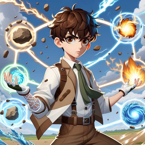 Boboiboy Elements - Young Boy With Elemental Powers