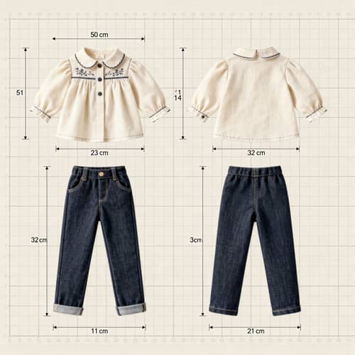 Doll Outfit Pattern: Pants & Blouse Set Doll Outfit Pattern: Pants & Blouse Set