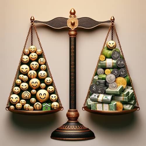 Harmony of Happiness and Wealth: Emotional Abundance vs Financial Prosperity