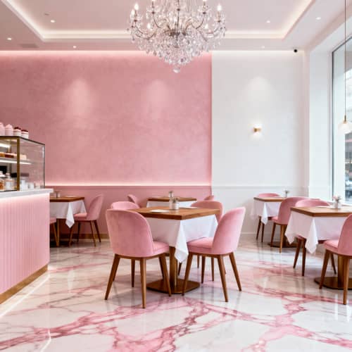 Charming Dessert Cafe Interior Design Ideas
