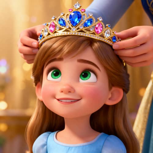 Magical 3D Pixar-Disney Render of a Young Girl Magical 3D Pixar-Disney Render of a Young Girl