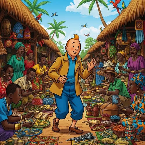 Tintin à Nkamba: Adventure Awaits