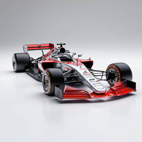 Realistic Futuristic Formula 1 Car Design