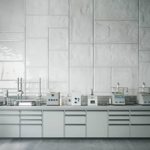 Modern White Wall Texture for Laboratories