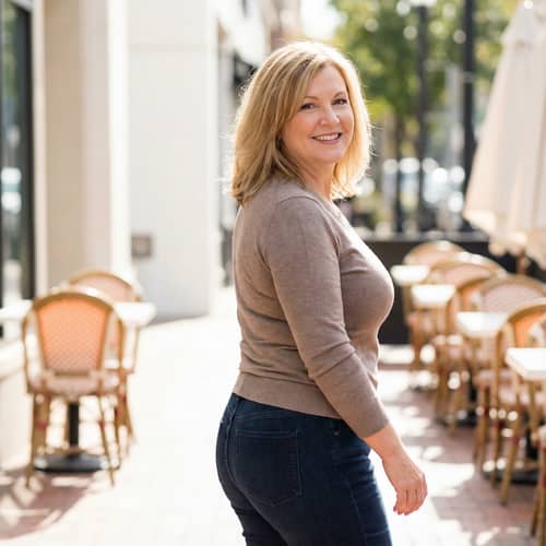 Elegant Mature Blonde with Curves | Stunning Beauty