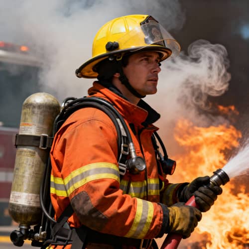 Heroic Firefighters: Brave and Dedicated Heroic Firefighters: Brave and Dedicated