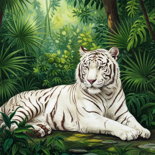 Beautiful Pencil Drawing of Animals