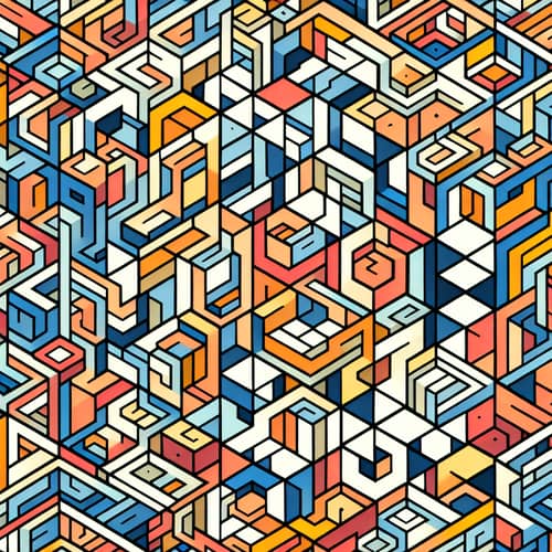 Intricate Semi-Regular Tessellation: Mathematical Precision & Artistic Beauty