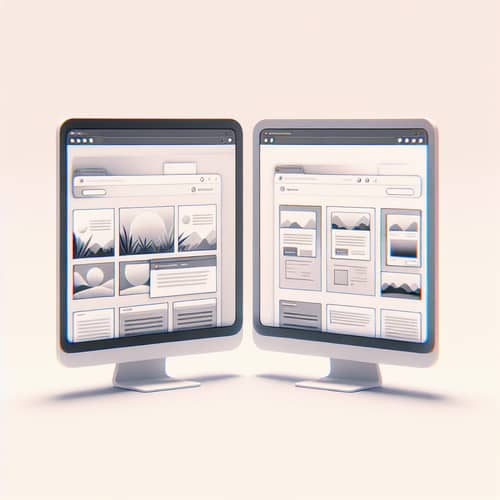 Website Creation with Minimalist Design
